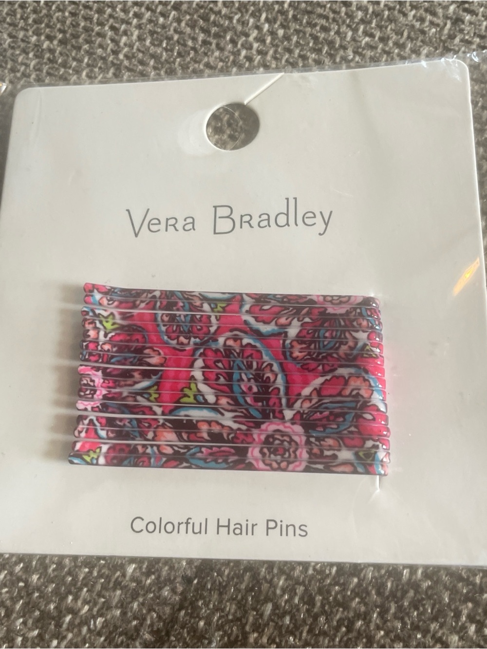 Vera Bradley White Hair Pins - Set of 15